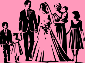 Célébrez l'amour et l'union avec ce design parfait pour les mariages, EVG ou EVJF. Un souvenir unique pour le grand jour.