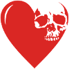 HEART, HEART, SKULL
