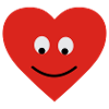 heart face