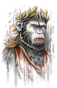 César l'Empereur Singe