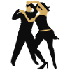 Salsa-dancer / salsa Tänzer (2c)