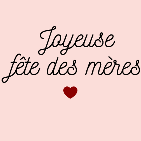 Motif Maman Chérie : Joyeuse Fête des Mères personnalisé sur vêtement