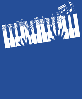 Motif Clavier de Piano & Notes de Musique Élégantes personnalisé sur vêtement