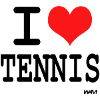 i love tennis by wam