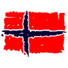 NORWEGEN FLAGGE