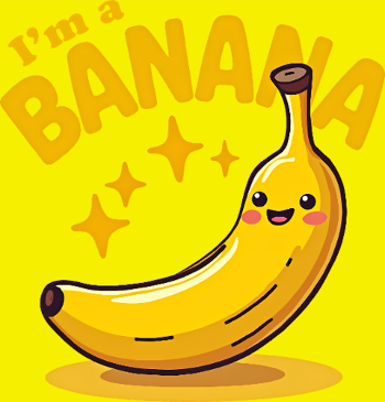 T-shirt Humour Banane - Costume Carnaval & Fête