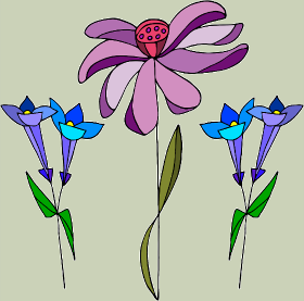 Motif Éclat Floral personnalisé sur vêtement