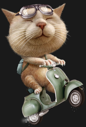 Libérez l'esprit indépendant ! Découvrez le design 'Chat en Cavale', parfait pour les amoureux des félins au caractère bien trempé.