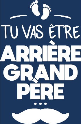 Motif Le Super Futur Arrière-Grand-Père à imprimer