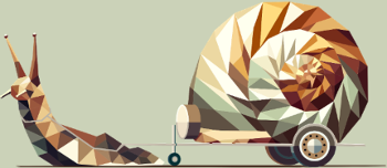 T-shirt Slow Travel "L'Escargot Caravane" : Zen et Humoristique