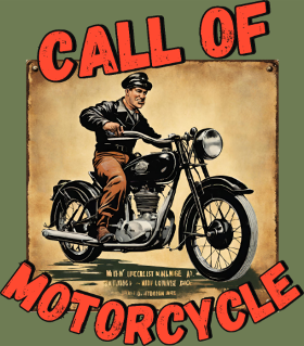 Plongez dans l'âge d'or de la moto avec ce design 'Appel de la Moto Rétro'. Un hommage aux bikers légendaires et à l'aventure sur deux roues...