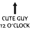cute guy 12 o clock
