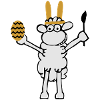 moutons de Pâques