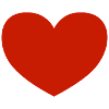 Schlichtes Herz / plain heart (1c)