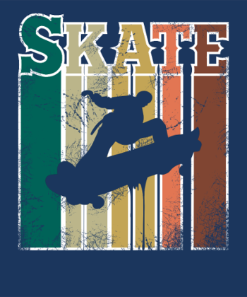 Skate Esprit Rétro Vintage