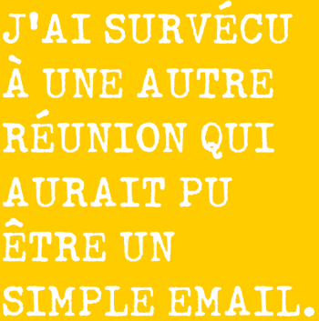T-shirt Humour Réunion : J'ai survécu
