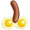 Fried Eggs and Sausage