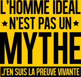 Motif T-shirt Homme Idéal : Le Mythe Rendu Réel personnalisé sur vêtement