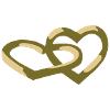 Alliances, bagues, de mariage, mariés