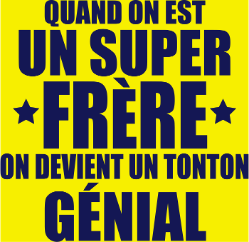T-shirt On Devient un Tonton Génial