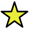 star outline 2c