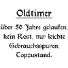 Oldtimer - 50 Anniversaire