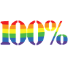 100% Rainbow