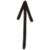 Up arrow