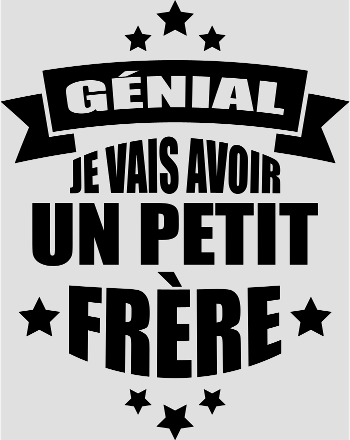 T-shirt Bientôt Petit Frère : L'Annonce Adorable