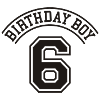 Birthday boy 6 years