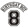 Birthday boy 8 years