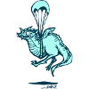 bleu dragon