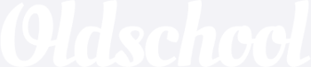 Oldschool Retro Vintage Design Schriftzug