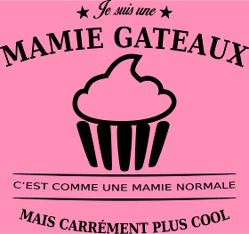 Motif Mamie Gâteaux d'Amour à imprimer