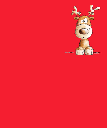 Petit renne de Noël "Ho Ho Ho" - Modartis