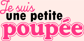 Motif Ma Petite Poupée personnalisé sur vêtement