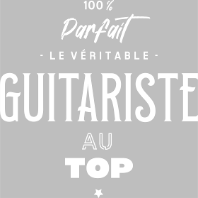 Motif Guitariste Virtuose personnalisé sur vêtement