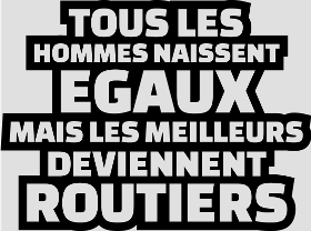 Motif T-shirt Routier : Les Meilleurs Deviennent Routiers personnalisé sur vêtement