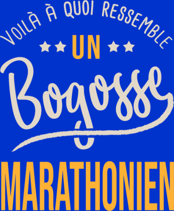 Running Bogosse Marathonien - Idée Cadeau Marathon