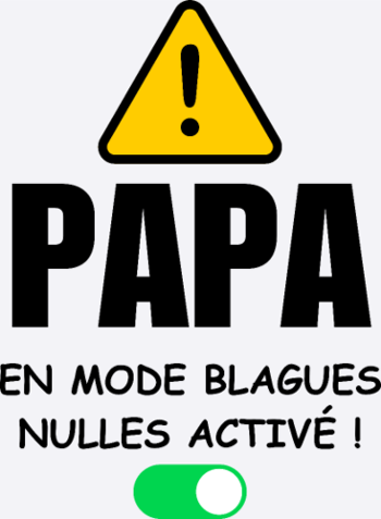 Papa mode blagues nulles cadeau humour
