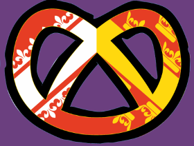 Motif T-shirt Humour Logo Bretzel Alsace personnalisé sur vêtement