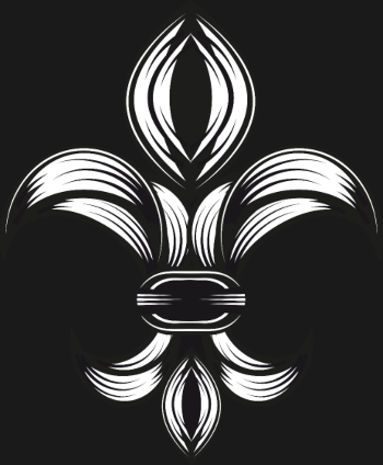 Fleur de Lys Élégante - Symbole Royal