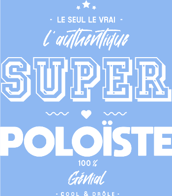 Super Poloïste Authentique : Le T-shirt Humour Water-Polo