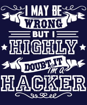 Déclarez votre identité numérique avec ce motif 'Je Suis un Hacker'. Parfait pour les passionnés d'informatique, de programmation et de cybe...