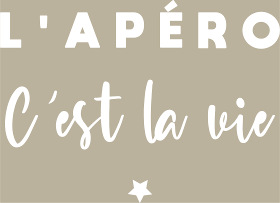 Motif T-shirt L'Apéro C'est la Vie à imprimer