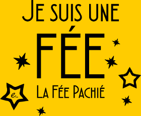 Motif Révèle la Fée en Toi personnalisé sur vêtement