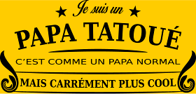 Célébrez les papas stylés avec le t-shirt "Super Papa Tatoué" ! Le cadeau parfait pour la Fête des Pères ou un anniversaire. Un papa unique.