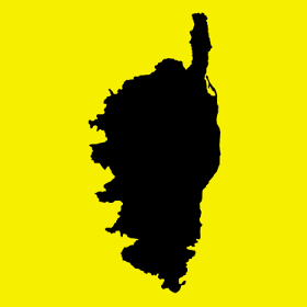 Une silhouette épurée et reconnaissable de la carte de Corse. Ce motif minimaliste est parfait pour ceux qui préfèrent un design discret mai...