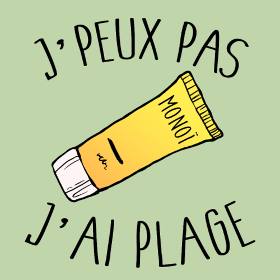 Affirmez votre amour pour la plage avec ce motif plein d'humour. Parfait pour ceux qui préfèrent le sable chaud et le monoï aux obligations....