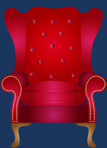 Fauteuil Vintage Rouge: Élégance Chaleureuse